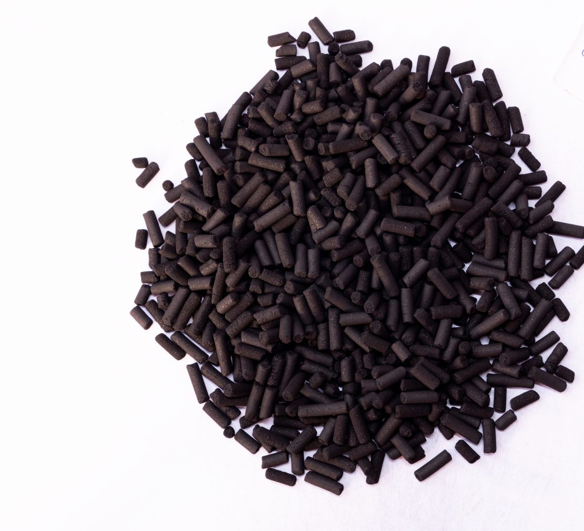 Extruded 4 mm pelletised activated carbon for gas phase adsorption